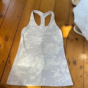 Lululemon light camo racer back tank